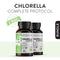 CHLORELLA COMPLETE PROTOCOL, pachet promotional, cura completa pentru 100 de zile, BIO, RAW, VEGAN, ecologic