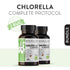 CHLORELLA COMPLETE PROTOCOL, pachet promotional, cura completa pentru 100 de zile, BIO, RAW, VEGAN, ecologic