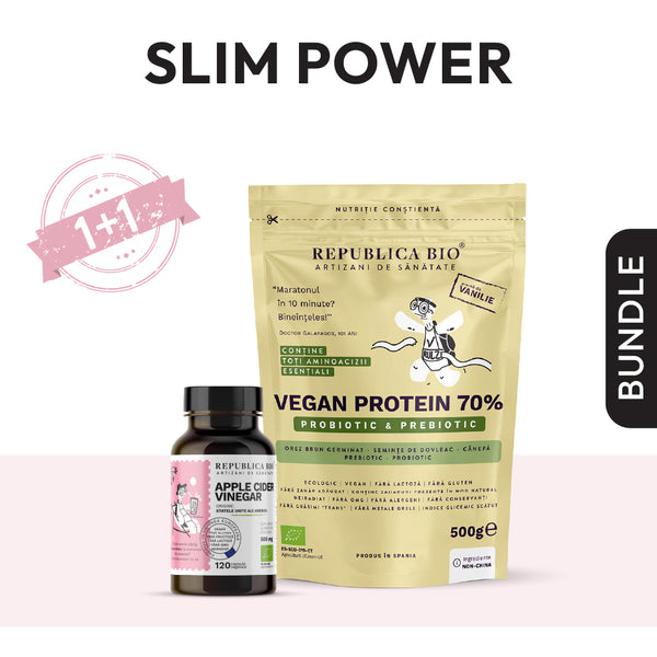 Slim Power Republica BIO, pachet promotional, ecologic, 588,2 g