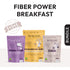 Fiber power breakfast Republica BIO, pachet promotional, ecologic, 900 g