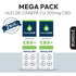Mega Pack Ulei de canepa cu 500mg CBD HempAID, pachet promotional