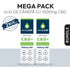 Mega Pack Ulei de canepa cu 1000mg CBD HempAID, pachet promotional