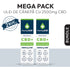 Mega Pack Ulei de canepa cu 2500mg CBD HempAIDpachet promotional