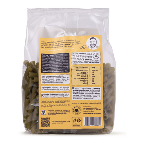 Cele mai…PASTE Reteta 6 Porumb Ovaz Spanac, fara gluten, ecologic, Republica BIO, 250g