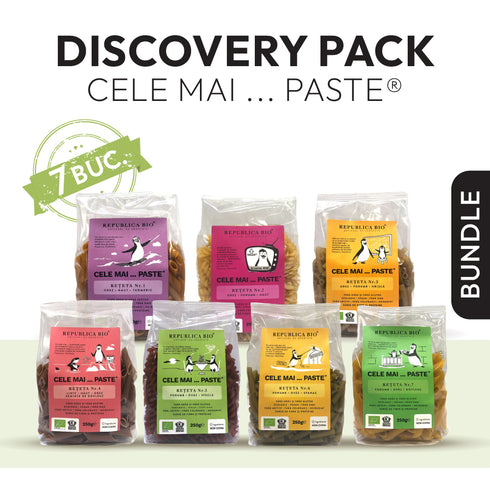 Discovery Pack Cele mai...PASTE fara gluten Republica Bio