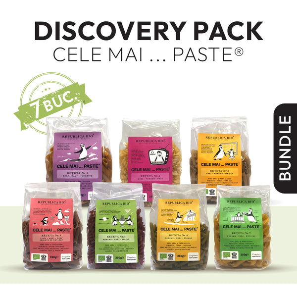 Discovery Pack Cele mai...PASTE fara gluten Republica Bio