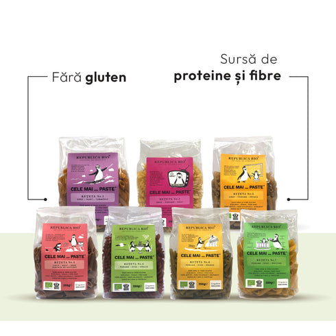Discovery Pack Cele mai...PASTE fara gluten Republica Bio