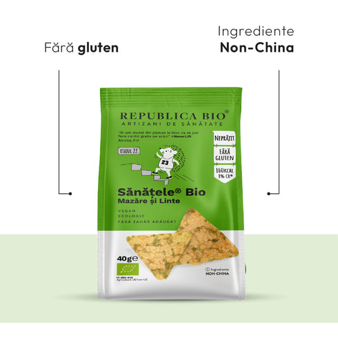 Mega Pack Sanatele BIO din Mazare si Linte, ecologic, fara gluten, Pachet Promotional