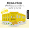 Mega Pack SANATELE BIO Naut, Linte si Piper, ecologic, fara gluten, 40g