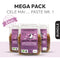 Mega Pack Cele mai...PASTE Reteta 1 Orez Naut Turmeric, fara gluten, ecologic, Republica BIO, 250g
