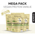 Mega Pack Vegan Protein 70% - Probiotic & Prebiotic Republica BIO, 500g, ecologic, gust vanilie