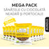 Mega Pack SANATELE BIO Ciocolata neagra si Portocala, ecologic, fara gluten, 28g