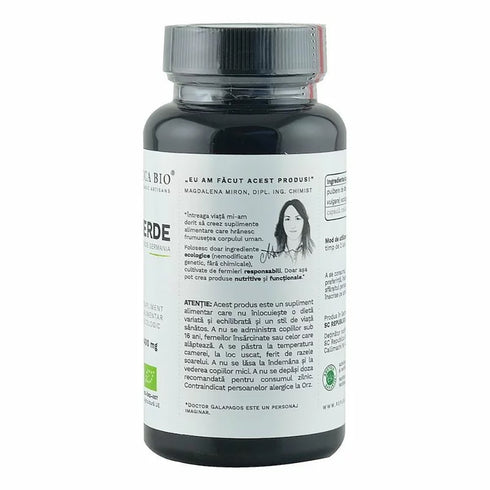 Orz Verde Ecologic din Germania (400 mg) Republica BIO, 90 capsule (44,5 g)