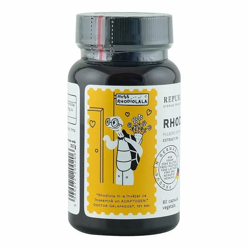 Rhodiola Ecologica din India (400 mg) - extract 3% Republica BIO, 60 capsule (29,7 g)