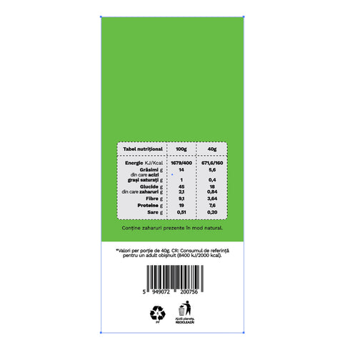 SANATELE BIO Mazare, Naut si Linte, ecologic, fara gluten, 40g