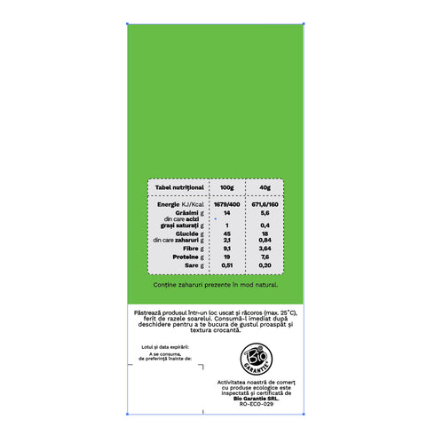 SANATELE BIO Mazare, Naut si Linte, ecologic, fara gluten, 40g