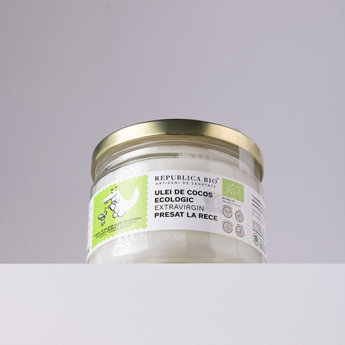 Ulei de cocos Republica BIO 280 ml, extravirgin, presat la rece, bio