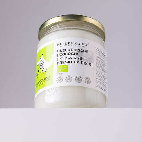 Ulei de cocos Republica BIO 500 ml, extravirgin, presat la rece, bio