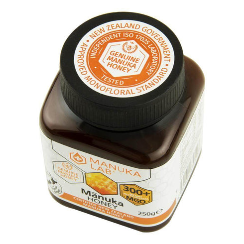 Miere de Manuka MANUKA LAB, MGO 300+ Noua Zeelanda, 250 g, naturala