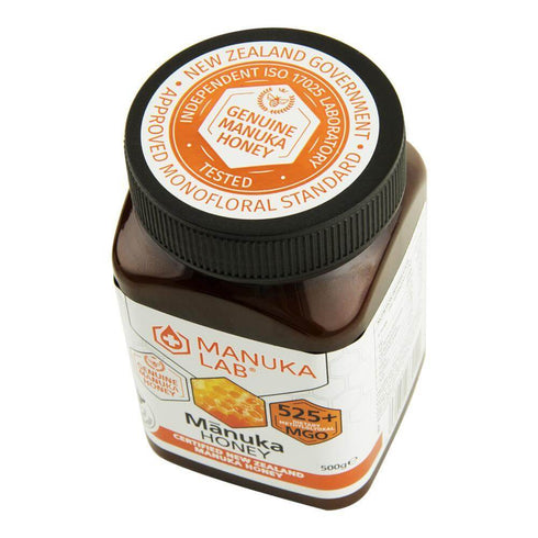 Miere de Manuka MANUKA LAB, MGO 525+ Noua Zeelanda, 500 g, naturala
