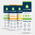 Ulei de canepa cu 1000mg CBD, 500mg CBDA, 500mg CBGA, broad spectrum, HempAID, natural, 10ml