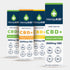 Ulei de canepa cu 2500mg CBD, 500mg CBDA, 500mg CBGA, broad spectrum, HempAID, natural, 10ml