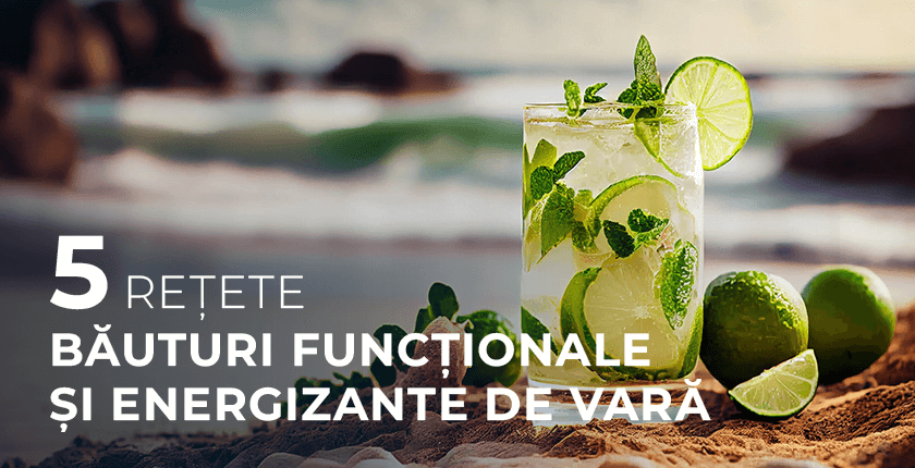 5 retete pentru bauturi functionale si energizante de vara