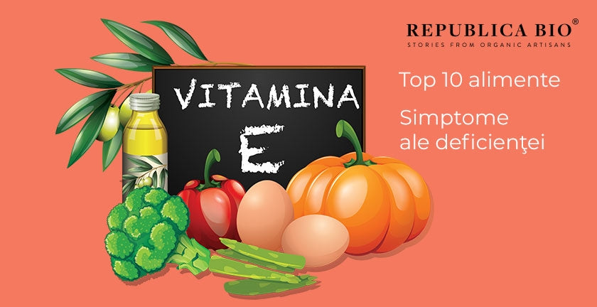 Top 10 alimente care conțin vitamina E şi simptome ale deficienţei acesteia