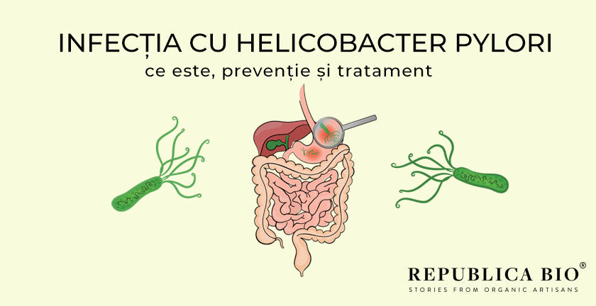 Infecția cu Helicobacter pylori - ce este, prevenție și tratament