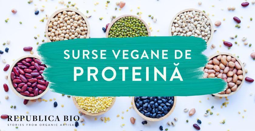 25 de surse vegane de proteină [infografic]