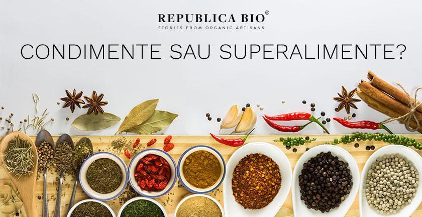 Condimente cu puteri antioxidante - Supercondimente bio – Republica BIO