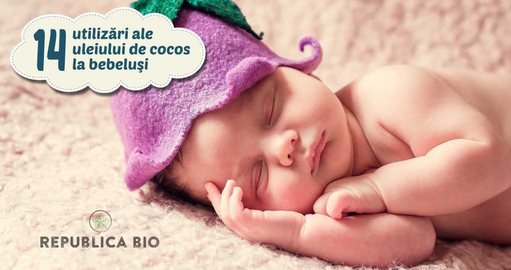 14 utilizări ale Uleiului de Cocos pentru bebeluși și mămici
