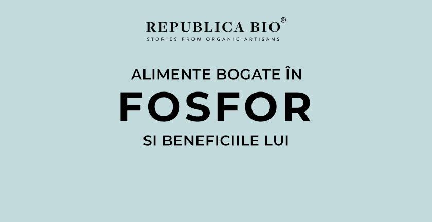 Alimente bogate în fosfor [infografic]