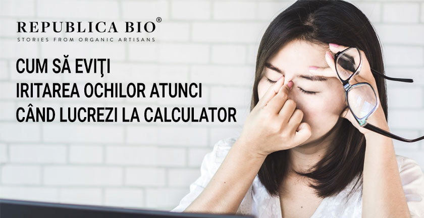 Cum să eviţi iritarea ochilor atunci când lucrezi la calculator [infografic]
