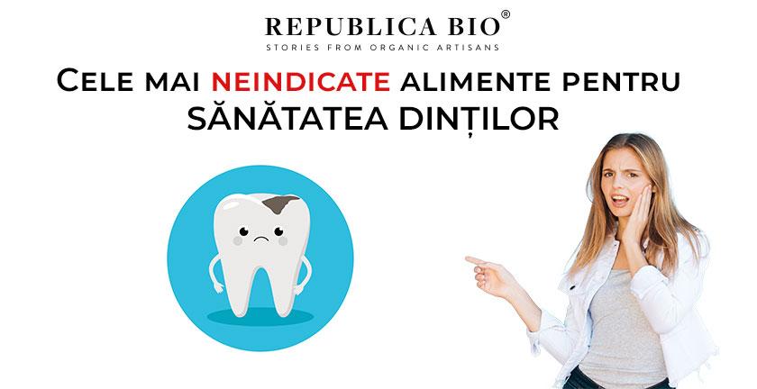 Cele mai neindicate alimente pentru sănătatea dinților [infografic]