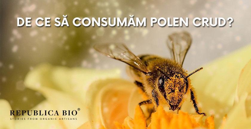 De ce să consumăm polen crud? [infografic]