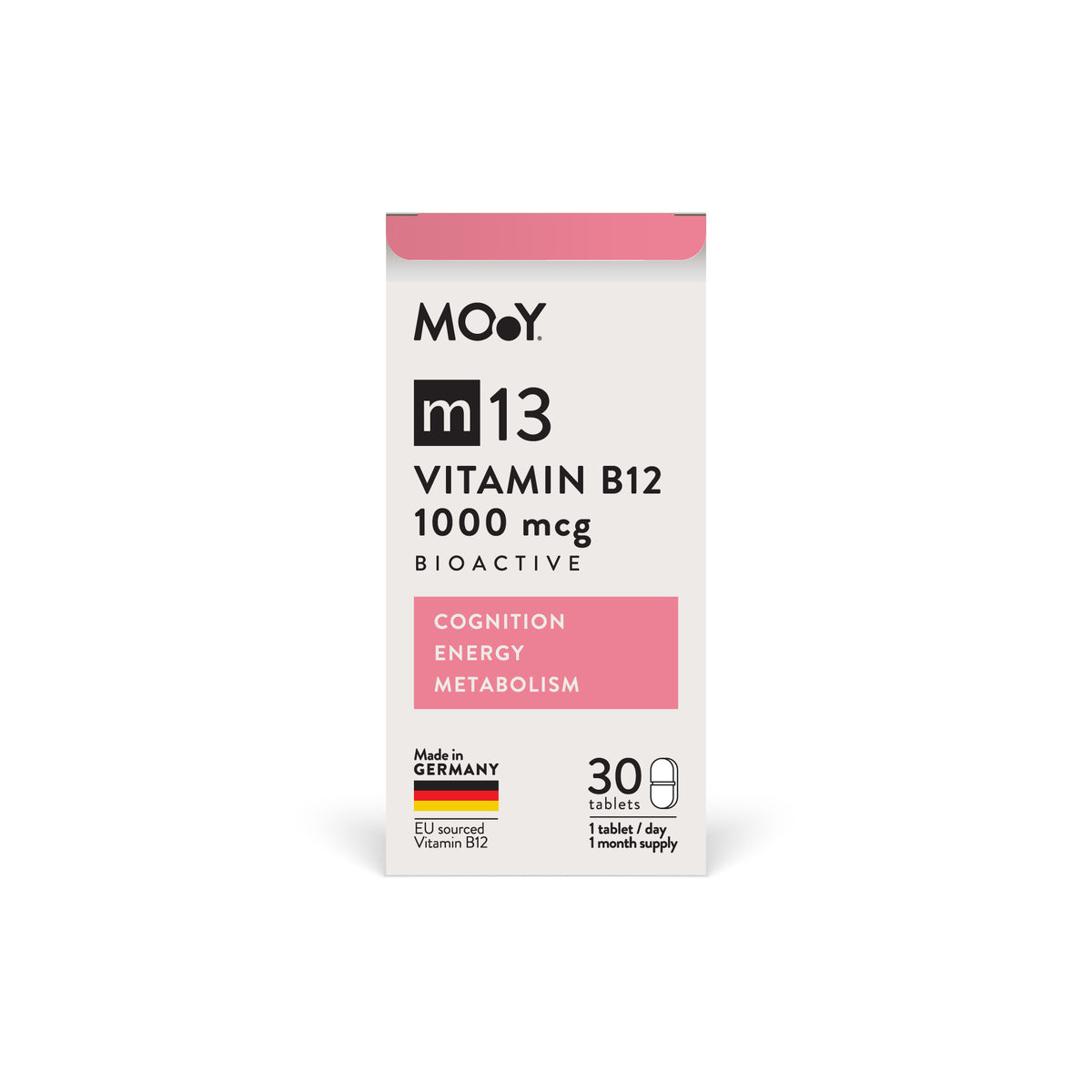 m13 Bioactive B12 1000 mcg, 30 tablete, 8 g, Molecules of Youth, natural - Default