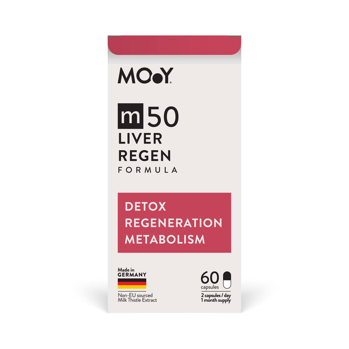 m50 LiverRegen Formula, 60 capsule, 46,75 g, Molecules of Youth, natural - Default