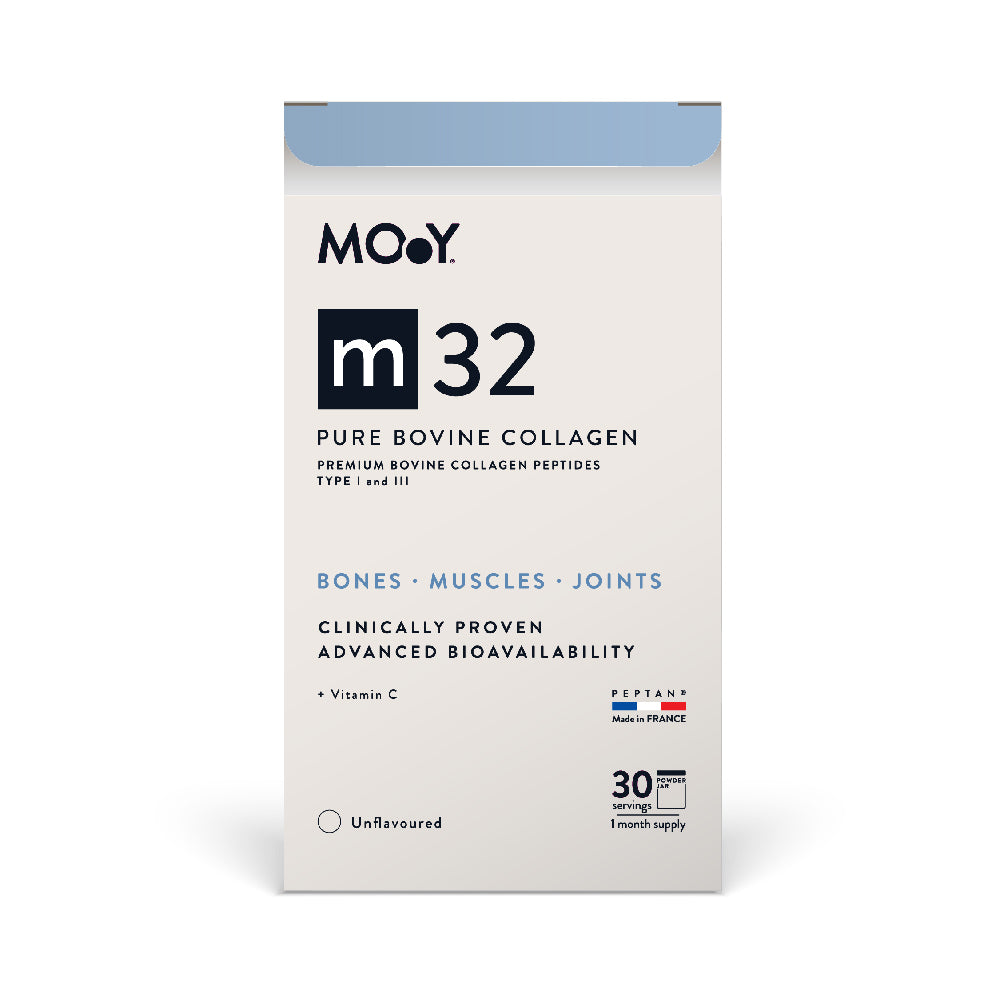 m32 Colagen hidrolizat bovin premium, dovedit clinic, articulatii, 10.000mg tip I si III, fara aroma, 30 portii, 303 g, Molecules of Youth, natural - Default