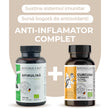 ANTI-INFLAMATOR Complet, pachet promotional (Curcuma/Turmeric + Spirulina), BIO, RAW, VEGAN