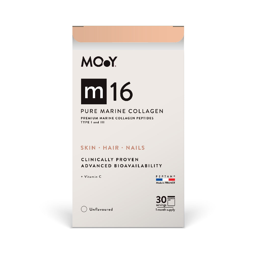 m16 Colagen hidrolizat marin premium, dovedit clinic, beauty, 10.000mg tip I si III, fara aroma, 30 portii, 303 g, Molecules of Youth, natural - Default