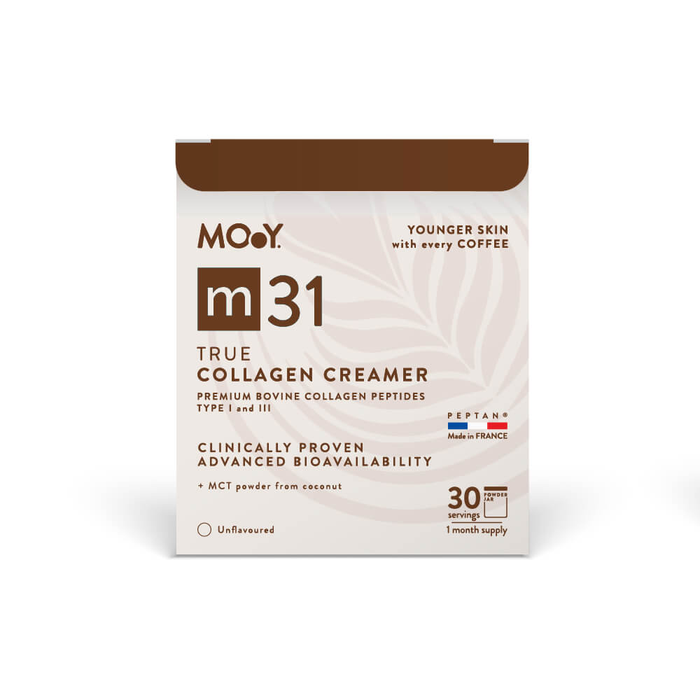 m31 True collagen creamer, colagen hidrolizat bovin premium, dovedit clinic, beauty, 5.000mg, tip I si III, fara aroma, 210 g, 30 portii, Molecules of Youth, natural - Default