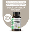 SPIRULINA BIO Complet, pachet promotional, cura completa pentru 100 de zile, BIO, RAW, VEGAN