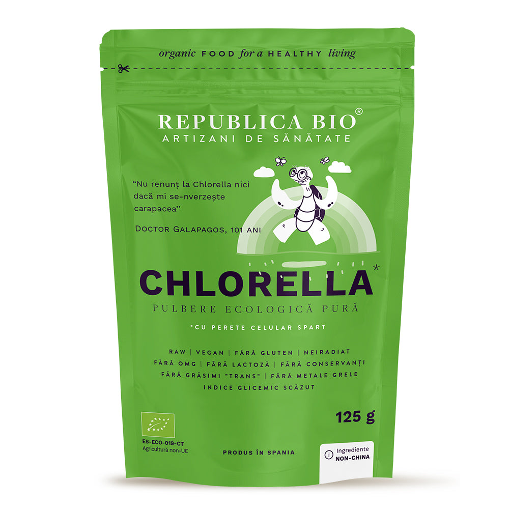 Chlorella, pulbere ecologica pura Republica BIO, 125 g - Default