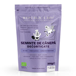 Seminte Bio de canepa decorticate FARA GLUTEN Republica BIO, 200g