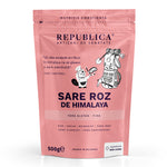 Sare roz de Himalaya FARA GLUTEN Republica BIO, fina, 500 g, natural,
