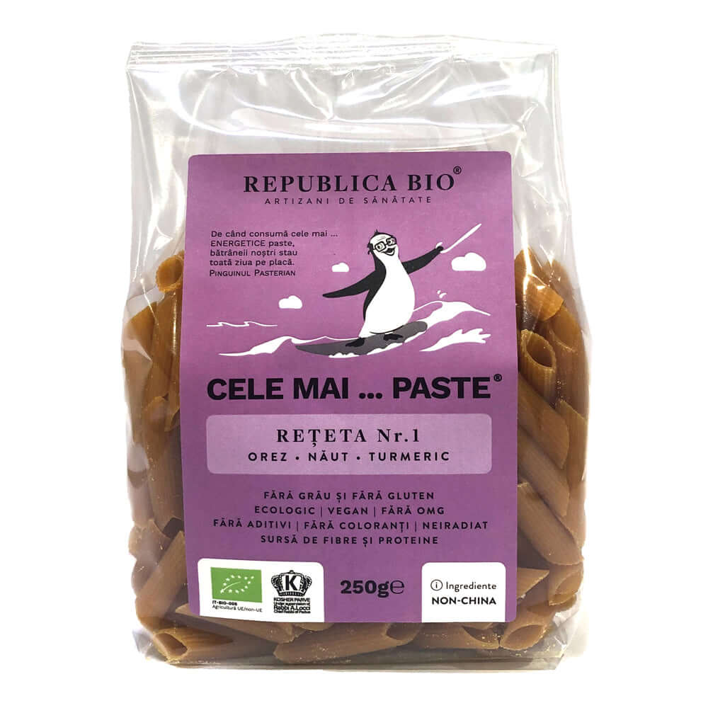 Cele mai...PASTE Reteta 1 Orez Naut Turmeric, fara gluten, ecologic, Republica BIO, 250g - Default