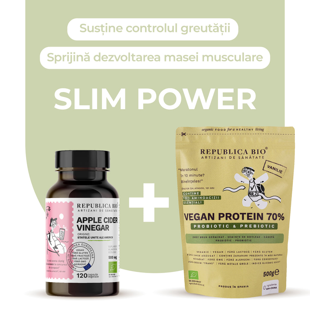 Slim Power Republica BIO, pachet promotional, ecologic, 588,2 g
