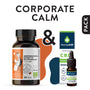 Corporate Calm, pachet promotional (Ashwagandha + Ulei de canepa cu 1000mg CBD)