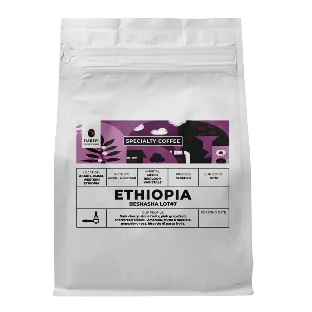 Cafea Ethiopia-Specialitati Hardy, 250g, naturala
